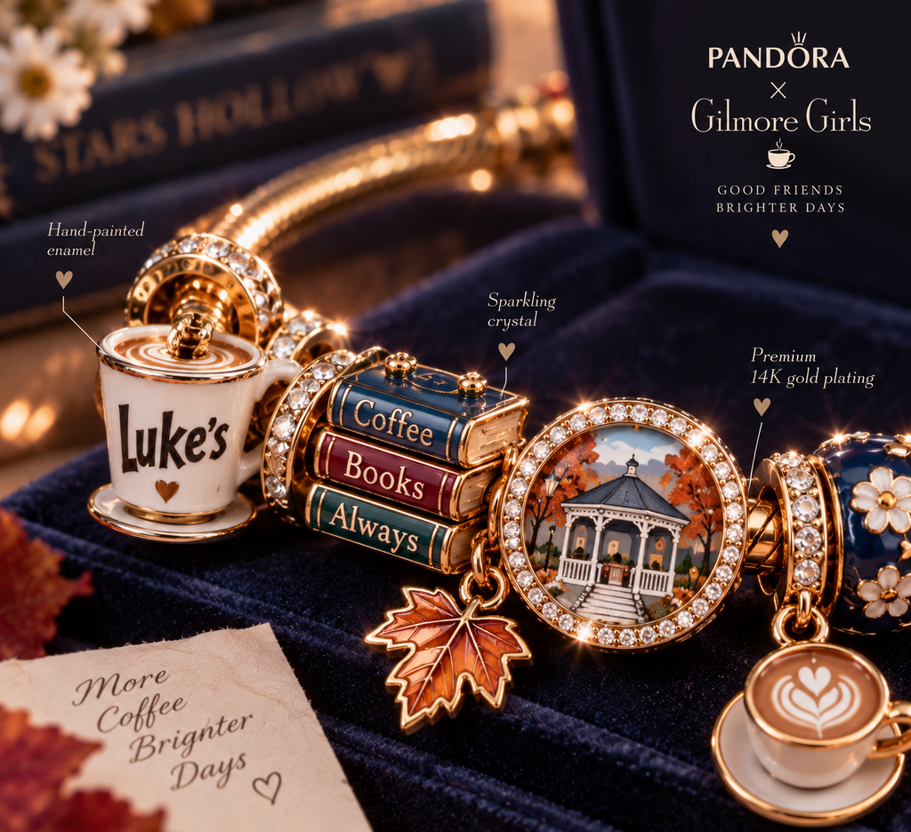Premium Gold Charm Bracelet Set PDR160902